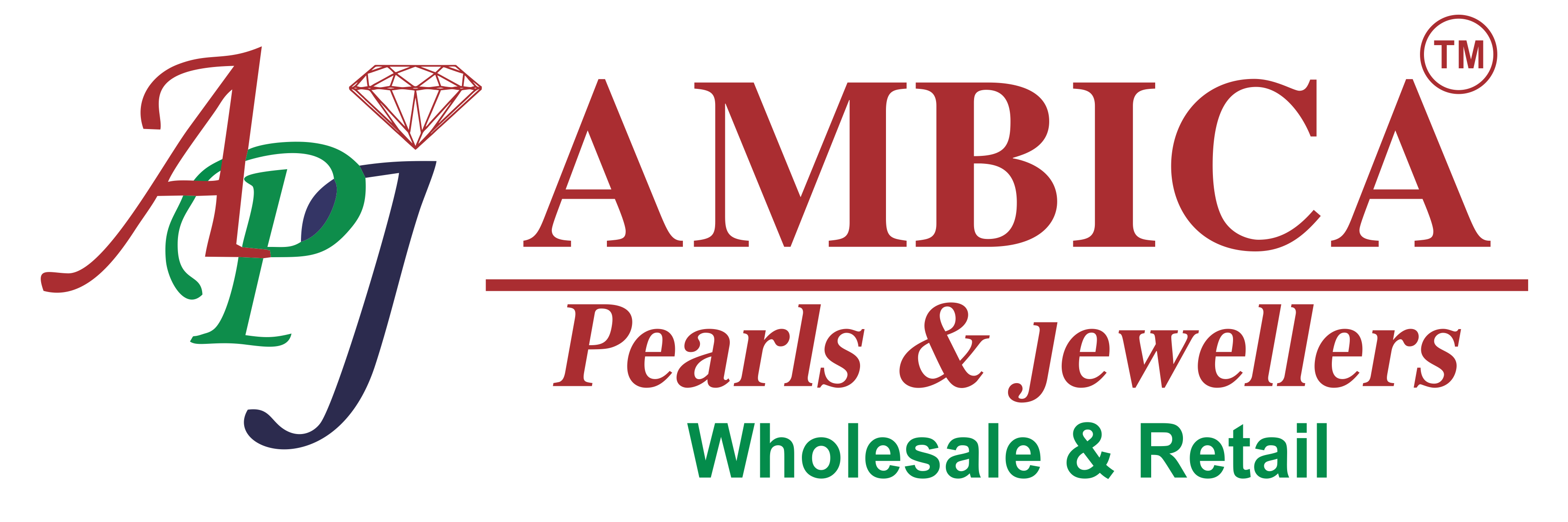 Ambica Pearls and Jewellers Logo